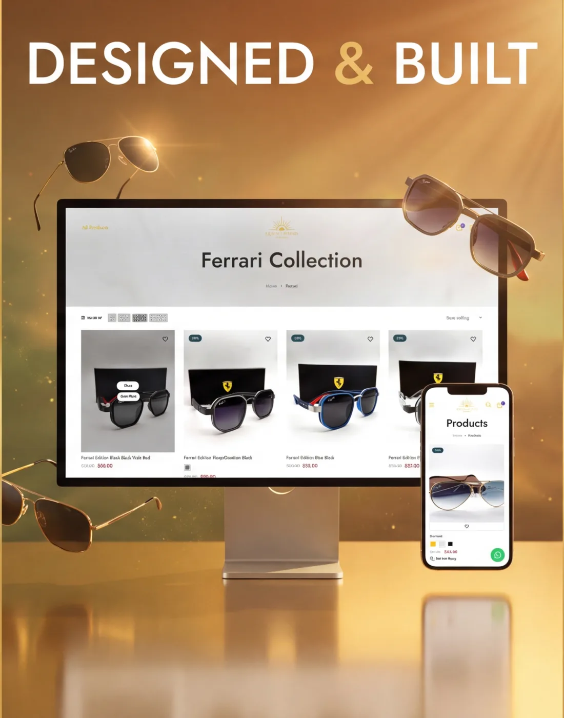 Helios Optikos — Full Website — Designed & Built by DM WebMedia